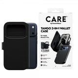 CARE by PanzerGlass iPhone 17 Pro Etui Tango Two-in-One Wallet MagSafe Svart