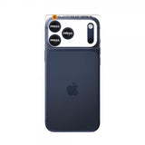 Spigen iPhone 17 Pro Kamerabeskytter Glas.tR EZ Fit Optik Pro XL Blå