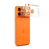 Spigen iPhone 17 Pro Kamerabeskytter Glas.tR EZ Fit Optik Pro XL Oransje