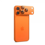 Spigen iPhone 17 Pro Kamerabeskytter Glas.tR EZ Fit Optik Pro XL Oransje