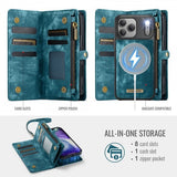 CaseMe iPhone 17 Pro Max Etui 008 Series Avtakbart Deksel Blå