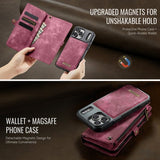 CaseMe iPhone 17 Pro Max Etui 008 Series Avtakbart Deksel Rød
