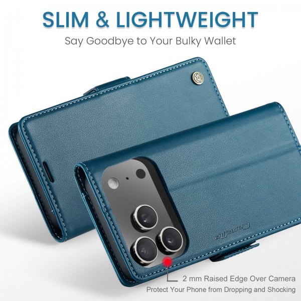 CaseMe iPhone 17 Pro Max Etui 023 Series Blå