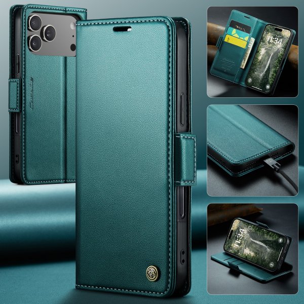 CaseMe iPhone 17 Pro Max Etui 023 Series Grønn