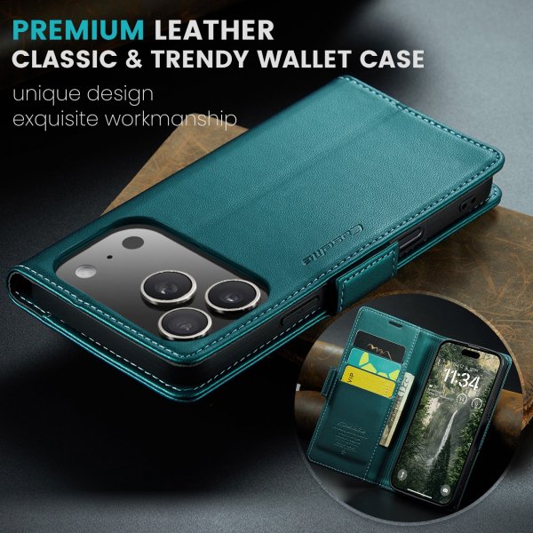 CaseMe iPhone 17 Pro Max Etui 023 Series Grønn