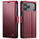 CaseMe iPhone 17 Pro Max Etui 023 Series Rød