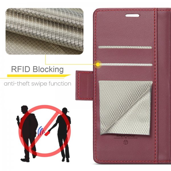 CaseMe iPhone 17 Pro Max Etui 023 Series Rød