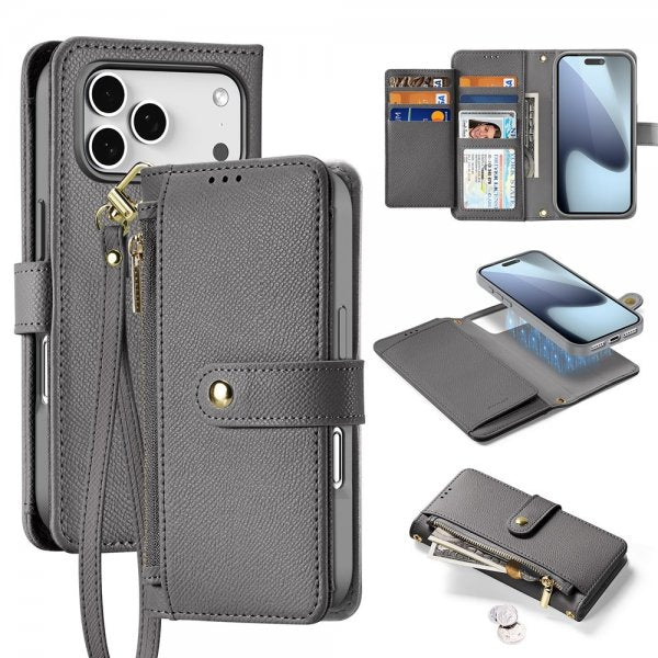 Dux Ducis iPhone 17 Pro Max Etui 2-in-1 Lawa Series MagSafe Grå