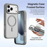 Dux Ducis iPhone 17 Pro Max Etui 2-in-1 Lawa Series MagSafe Grå
