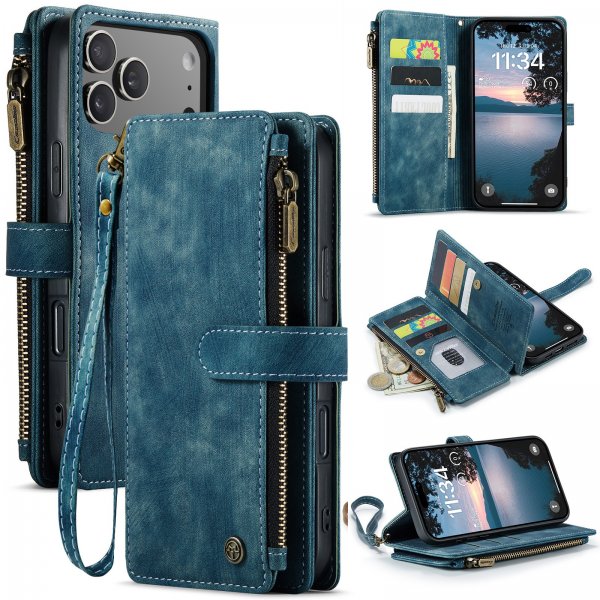 CaseMe iPhone 17 Pro Max Etui C30 Series Blå