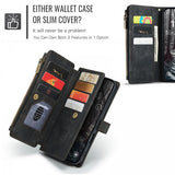 CaseMe iPhone 17 Pro Max Etui C30 Series Svart