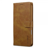 Lc.Imeeke iPhone 17 Pro Max Etui med Kortlomme stativfunksjon Lysebrun