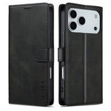Lc.Imeeke iPhone 17 Pro Max Etui med Kortlomme stativfunksjon Svart