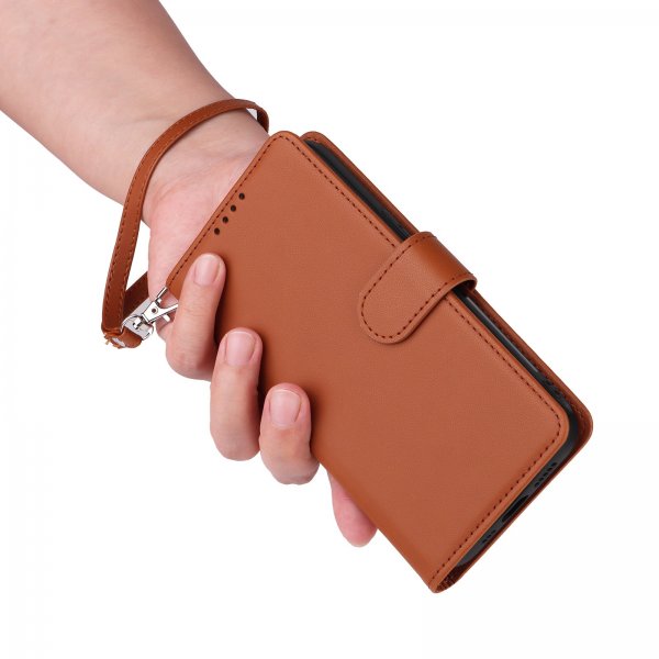 Betopnice iPhone 17 Pro Max Etui Avtagbart Deksel 005 Brun