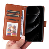 Betopnice iPhone 17 Pro Max Etui Avtagbart Deksel 005 Brun