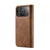 Dg.Ming iPhone 17 Pro Max Etui Avtagbart Deksel Brun
