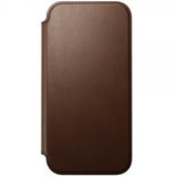 Nomad iPhone 17 Pro Max Etui Modern Leather Folio Brun