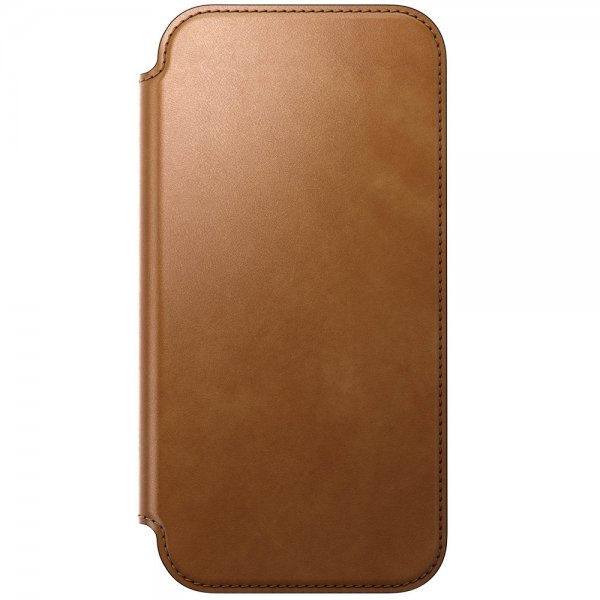 Nomad iPhone 17 Pro Max Etui Modern Leather Folio English Tan