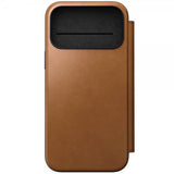 Nomad iPhone 17 Pro Max Etui Modern Leather Folio English Tan