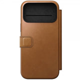 Nomad iPhone 17 Pro Max Etui Modern Leather Folio English Tan