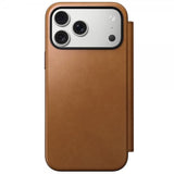 Nomad iPhone 17 Pro Max Etui Modern Leather Folio English Tan