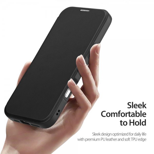 Dux Ducis iPhone 17 Pro Max Etui Skin X Pro Series MagSafe Svart