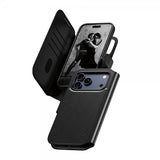 CARE by PanzerGlass iPhone 17 Pro Max Etui Tango Two-in-One Wallet MagSafe Svart