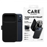 CARE by PanzerGlass iPhone 17 Pro Max Etui Tango Two-in-One Wallet MagSafe Svart