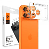 Spigen iPhone 17 Pro Max Kamerabeskytter Glas.tR EZ Fit Optik Pro XL Oransje