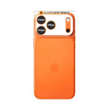 Spigen iPhone 17 Pro Max Kamerabeskytter Glas.tR EZ Fit Optik Pro XL Oransje