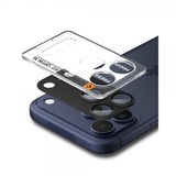 Spigen iPhone 17 Pro Max Kamerabeskytter Glas.tR EZ Fit Optik Pro XL Svart