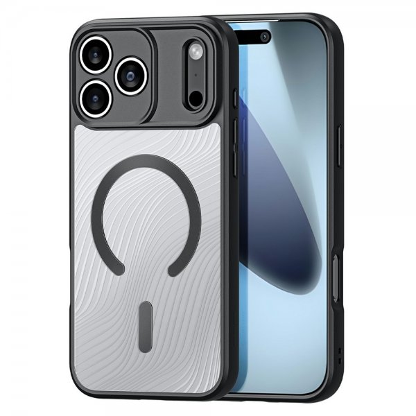 Dux Ducis iPhone 17 Pro Max Deksel Aimo Series MagSafe Svart