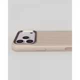 Nudient iPhone 17 Pro Max Deksel Bold Case MagSafe Linen Beige