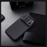 Nillkin iPhone 17 Pro Max Deksel CamShield Pro MagSafe Svart