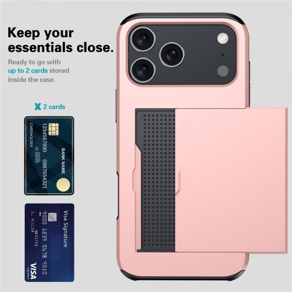 iPhone 17 Pro Max Deksel Card Slide Grønn