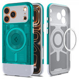 Spigen iPhone 17 Pro Max Deksel Classic C1 MagFit Bondi Blue
