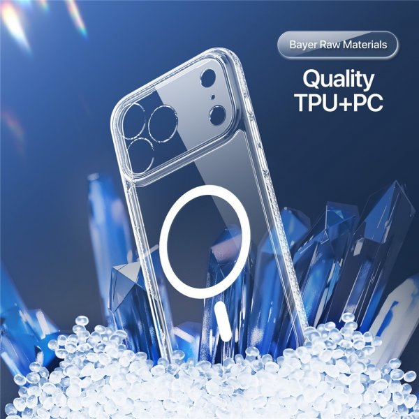 Dux Ducis iPhone 17 Pro Max Deksel Clin Series MagSafe Transparent