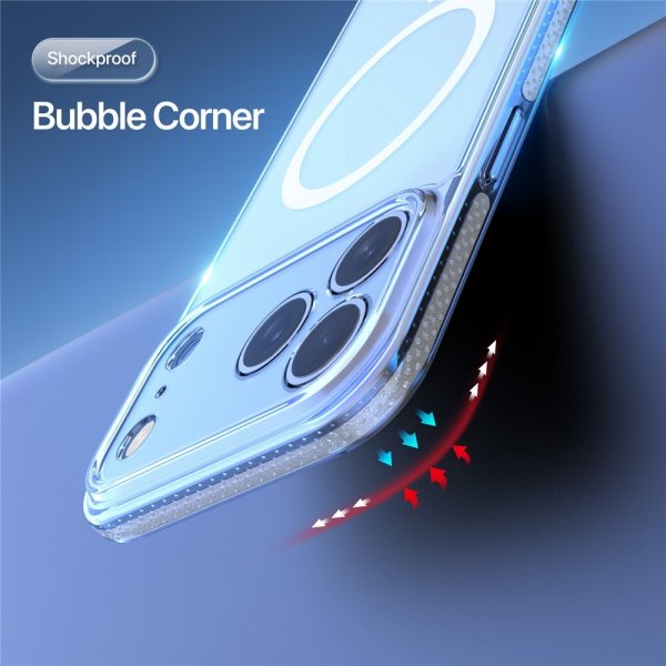 Dux Ducis iPhone 17 Pro Max Deksel Clin Series MagSafe Transparent