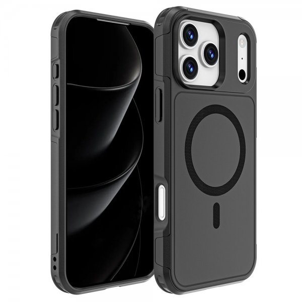 4smarts iPhone 17 Pro Max Deksel Defend Case Ultimag Svart