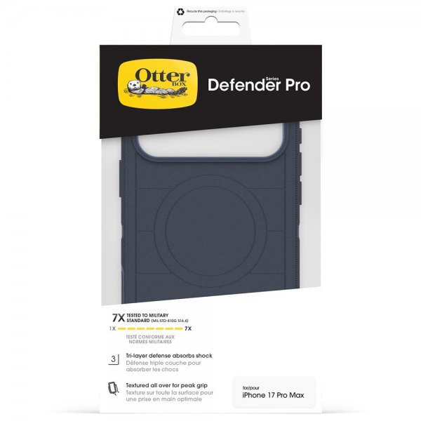 Otterbox iPhone 17 Pro Max Deksel Defender Pro MagSafe Blue Sentiment