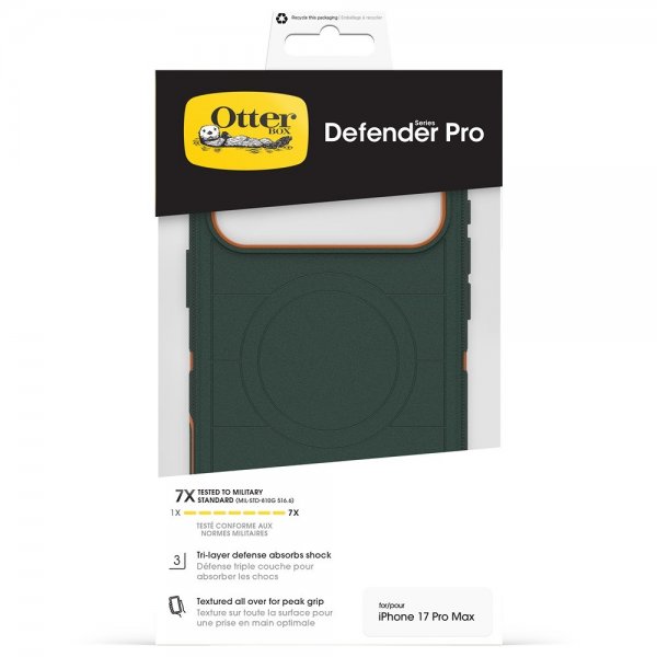 Otterbox iPhone 17 Pro Max Deksel Defender Pro MagSafe Green Intrigue