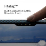 Pitaka iPhone 17 Pro Max Deksel Edge Black/Blue Twill