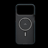 Pitaka iPhone 17 Pro Max Deksel Edge Black/Blue Twill