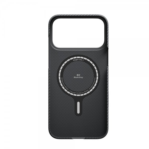 Pitaka iPhone 17 Pro Max Deksel Edge Black/Grey Twill