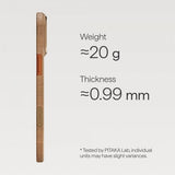 Pitaka iPhone 17 Pro Max Deksel Edge Golden Glint