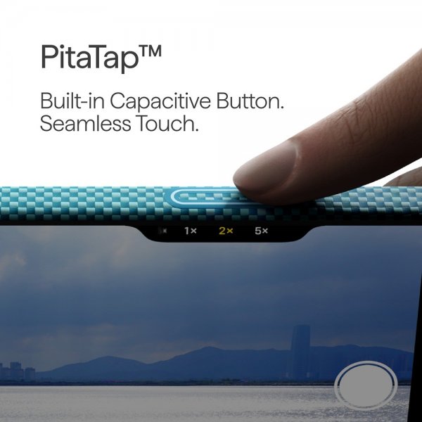 Pitaka iPhone 17 Pro Max Deksel Edge Lucid Blue