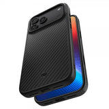 Spigen iPhone 17 Pro Max Deksel Enzo Aramid T MagFit Svart
