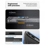 Spigen iPhone 17 Pro Max Deksel Enzo Aramid T MagFit Svart Sølv