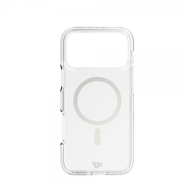 Tech21 iPhone 17 Pro Max Deksel EvoCrystal MagSafe Metallic Silver