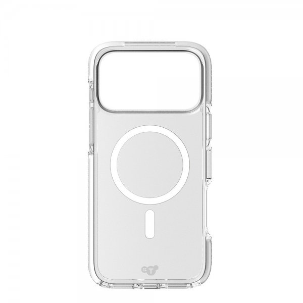 Tech21 iPhone 17 Pro Max Deksel EvoCrystal MagSafe Metallic Silver